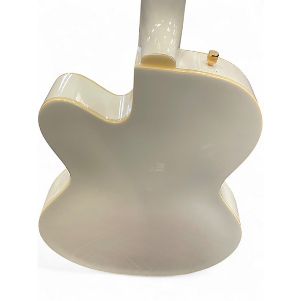 Used Gretsch Guitars G5420T Electromatic WHITE / GOLD Hollow Body Electric Guitar