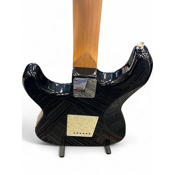 Used Squier SONIC STRATOCASTER Black Solid Body Electric Guitar