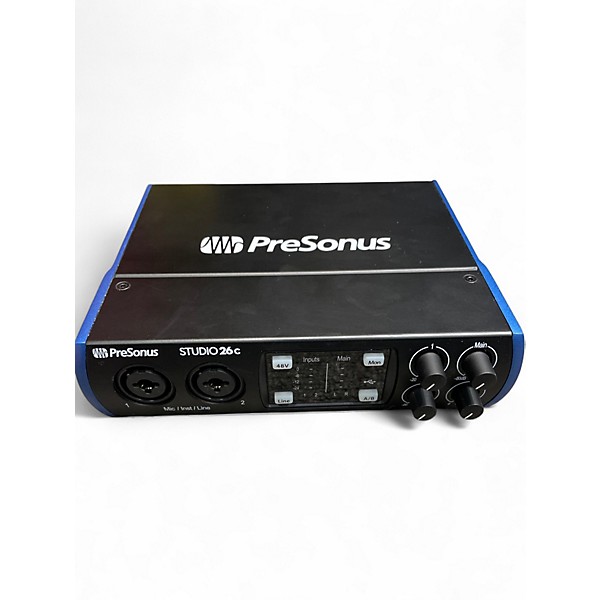 Used PreSonus STUDIO 26C Audio Interface