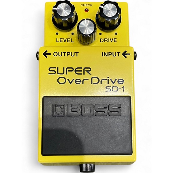 Used BOSS SD1 Super Overdrive Effect Pedal