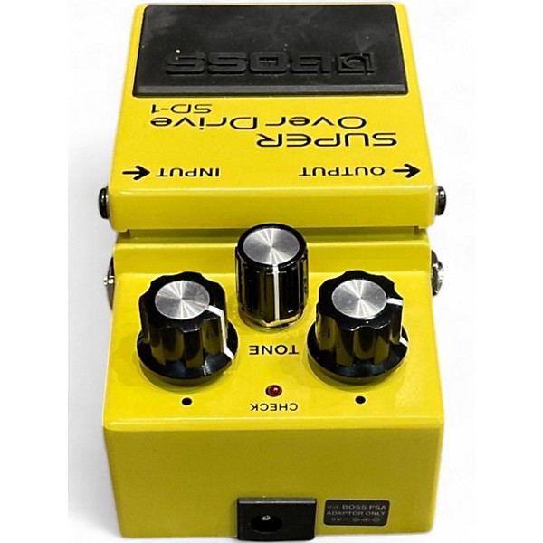 Used BOSS SD1 Super Overdrive Effect Pedal