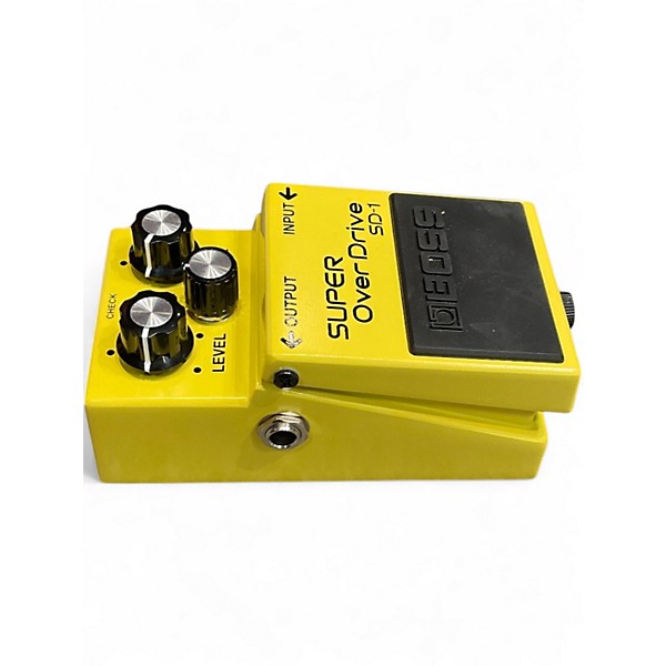 Used BOSS SD1 Super Overdrive Effect Pedal