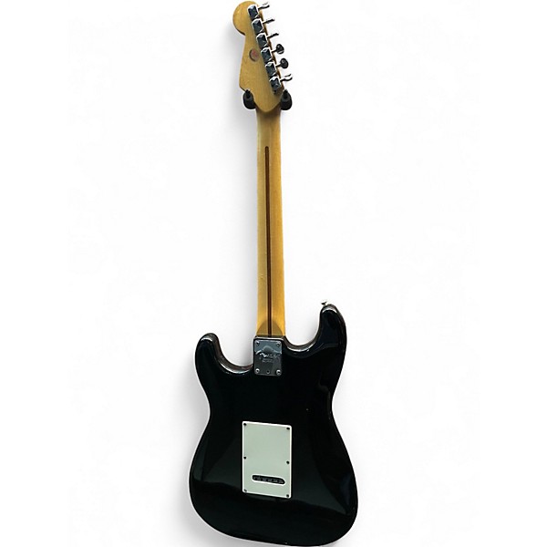 Used Fender Stratocaster Black Solid Body Electric Guitar