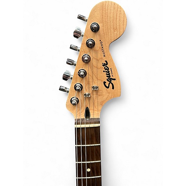 Used Squier Bullet Mustang HH Blue Solid Body Electric Guitar