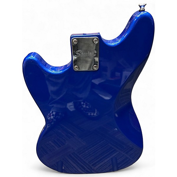 Used Squier Bullet Mustang HH Blue Solid Body Electric Guitar