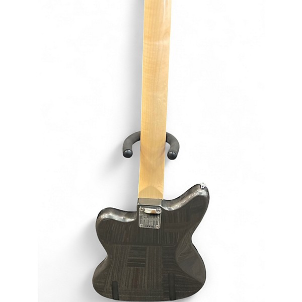 Used Fender JAG SQUIER BASS CHARCOAL FROST  Electric Bass Guitar