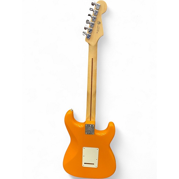 Used 2021 Fender Player Stratocaster LH Capri Orange Solid Body Electric Guitar