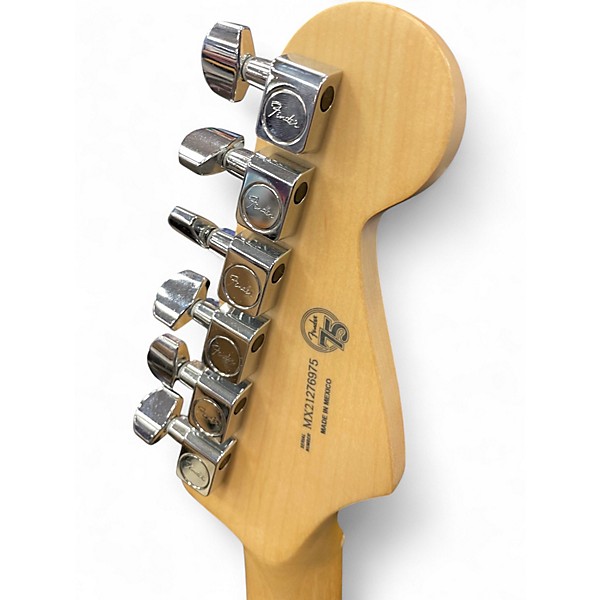 Used 2021 Fender Player Stratocaster LH Capri Orange Solid Body Electric Guitar