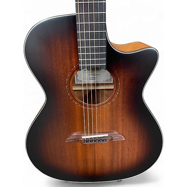 Used Alvarez AG660 Natural Acoustic Electric Guitar