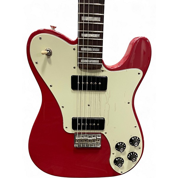 Used Fender Chris Shiflett "Cleaver" Dakota Red Solid Body Electric Guitar
