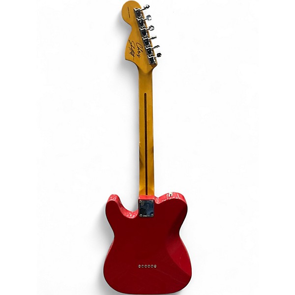 Used Fender Chris Shiflett "Cleaver" Dakota Red Solid Body Electric Guitar