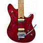 Vintage 1997 Peavey WOLFGANG CUSTOM CHERRY RED FLAME Solid Body Electric Guitar