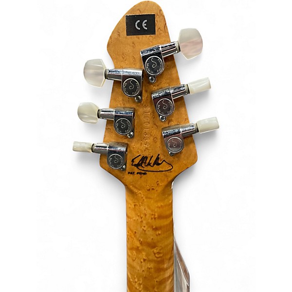 Vintage 1997 Peavey WOLFGANG CUSTOM CHERRY RED FLAME Solid Body Electric Guitar