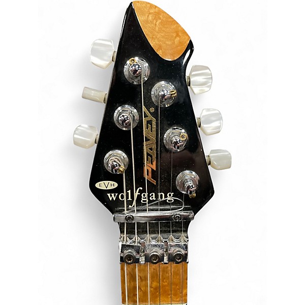 Vintage 1997 Peavey WOLFGANG CUSTOM CHERRY RED FLAME Solid Body Electric Guitar