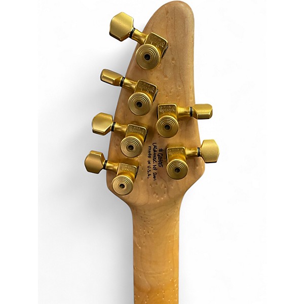 Used Brian Moore Guitars C90P13 Flame Antique Natural Solid Body Electric Guitar