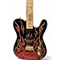 Used Fender Artist Series James Burton Telecaster Red Paisley Flame Solid Body Electric Guitar