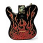 Used Fender Artist Series James Burton Telecaster Red Paisley Flame Solid Body Electric Guitar