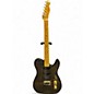 Vintage 1995 Fender Artist Series James Burton Telecaster Black & Gold Paisley Solid Body Electric Guitar thumbnail
