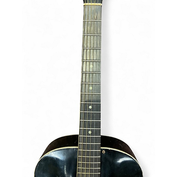 Vintage 1960s Harmony monterey 3 Color Sunburst Acoustic Guitar