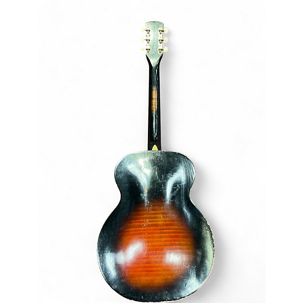 Vintage 1960s Harmony monterey 3 Color Sunburst Acoustic Guitar