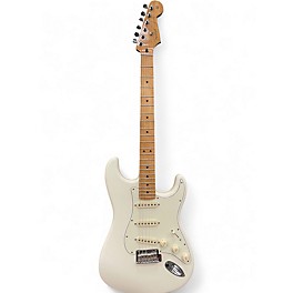 Used Fender Player Stratocaster polar white Solid Body Electric Guitar