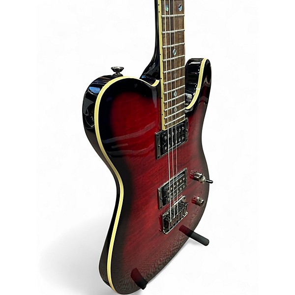 Used Fender Special Edition Custom Telecaster FMT HH Black Cherry Burst Solid Body Electric Guitar