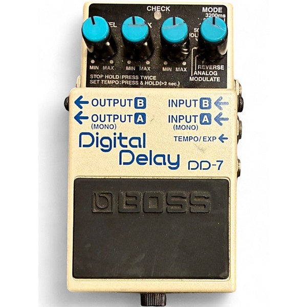 Used BOSS DD7 Digital Delay Effect Pedal