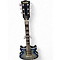 Used Woodrite warlord blue Solid Body Electric Guitar thumbnail