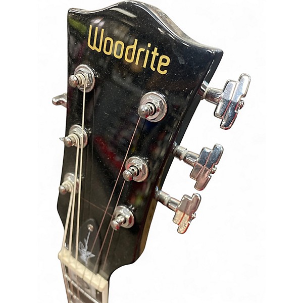 Used Woodrite warlord blue Solid Body Electric Guitar