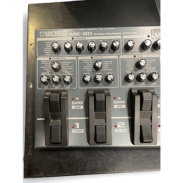 Used BOSS ME80 Guitar Multi Effect Processor