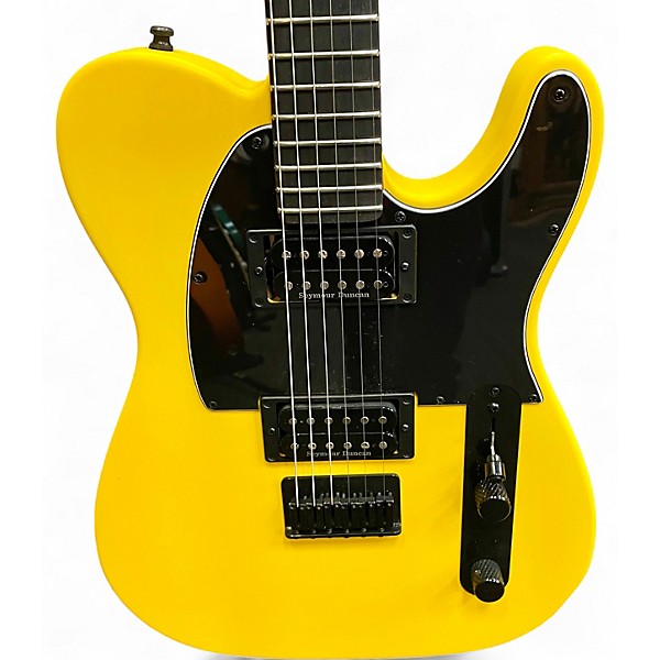 Used 2024 Fender Advanced Telecaster HH PLAYER II RACING YELLOW Solid Body Electric Guitar