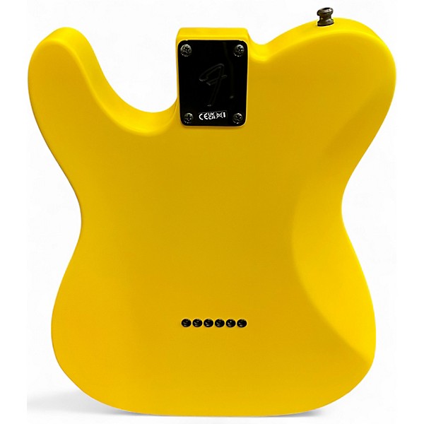 Used 2024 Fender Advanced Telecaster HH PLAYER II RACING YELLOW Solid Body Electric Guitar