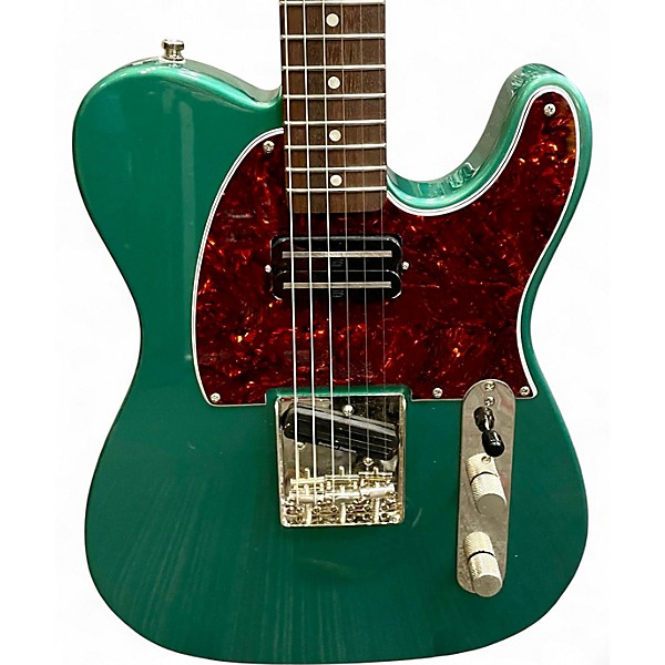 Used Squier CLASSIC VIBE 60S LIMITED ED HH SHERWOOD GREEN Solid Body Electric Guitar