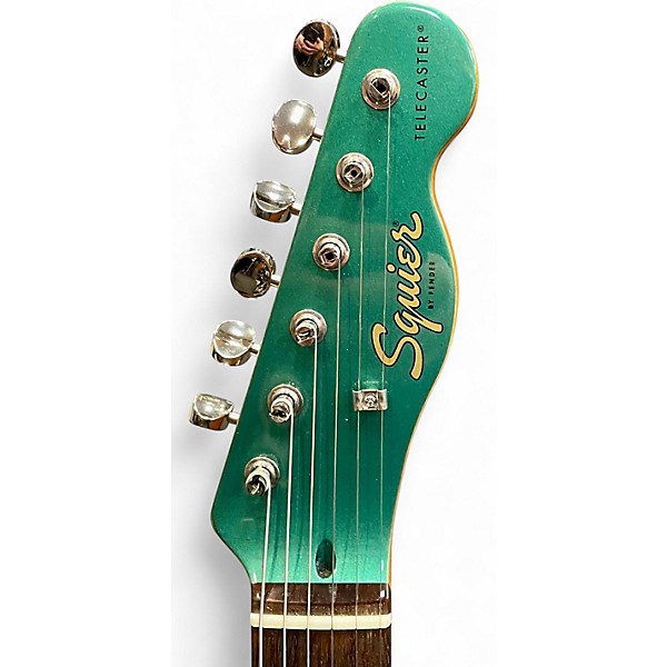 Used Squier CLASSIC VIBE 60S LIMITED ED HH SHERWOOD GREEN Solid Body Electric Guitar