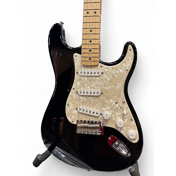 Used 2003 Fender FSR Standard Stratocaster Black Solid Body Electric Guitar