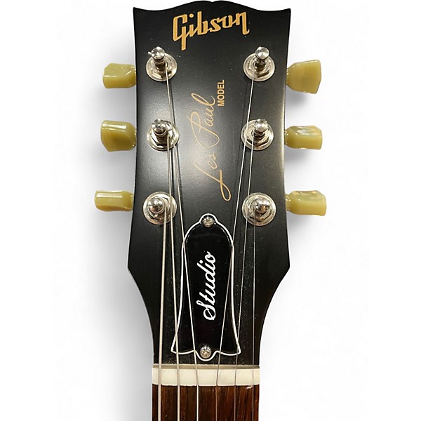 Used 2013 Gibson Les Paul Studio SATIN FIREBURST Solid Body Electric Guitar