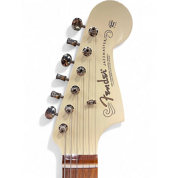 Used 2021 Fender Vintera 60s Jazzmaster Olympic White Solid Body Electric Guitar