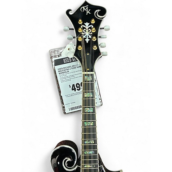 Used Michael Kelly MKLFSETBS 2 Tone Sunburst Mandolin