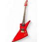 Used Aria Pro II Deluxe Red Solid Body Electric Guitar thumbnail