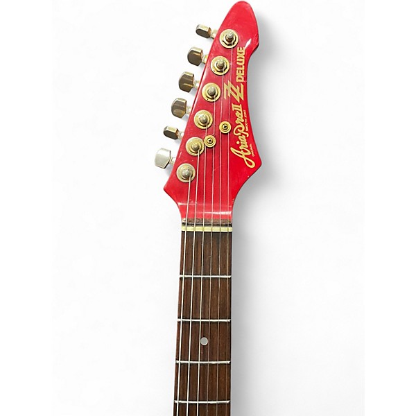 Used Aria Pro II Deluxe Red Solid Body Electric Guitar
