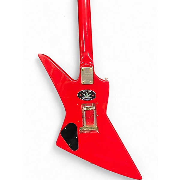 Used Aria Pro II Deluxe Red Solid Body Electric Guitar