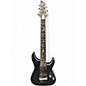 Used Schecter Guitar Research Diamond Series Damien Platinum 7 Trans Black Solid Body Electric Guitar thumbnail