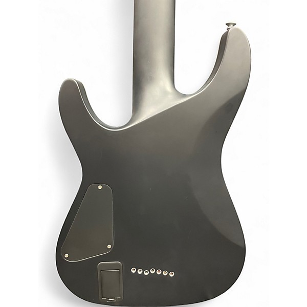 Used Schecter Guitar Research Diamond Series Damien Platinum 7 Trans Black Solid Body Electric Guitar