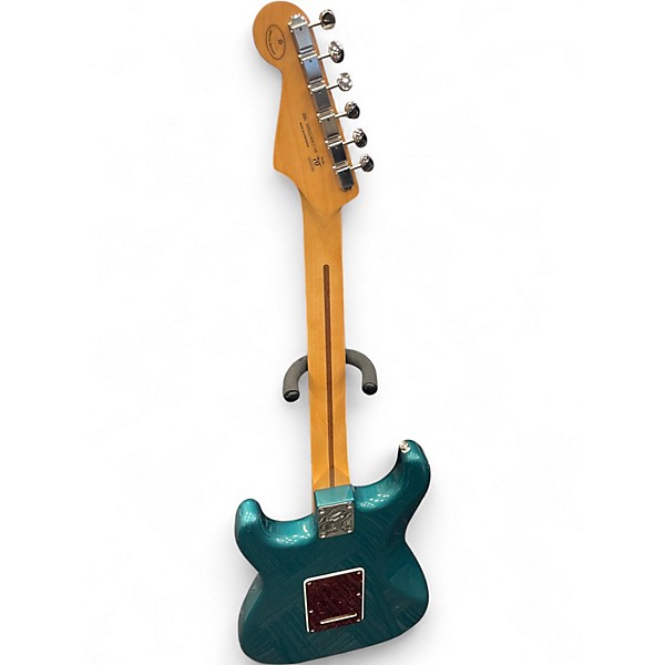Used 2024 Fender LIMITED EDITION PLAYER II STRATOCASTER HSS ROSEWOOD Ocean Turquoise Solid Body Electric Guitar