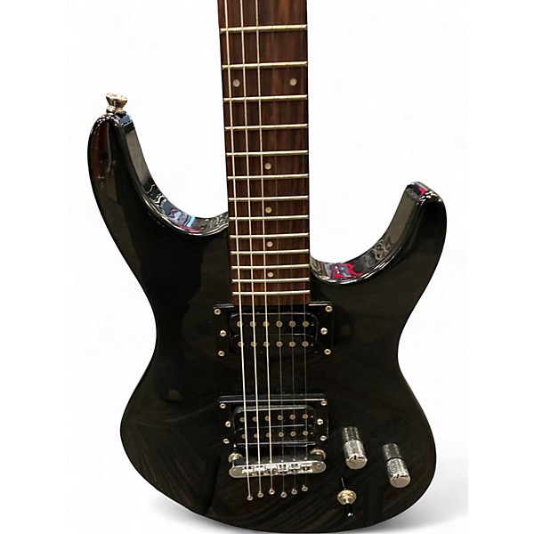 Used Washburn RX6B 3/4 Size Black Solid Body Electric Guitar
