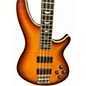 Used Schecter Guitar Research Omen Extreme 4 String Sunburst Electric Bass Guitar