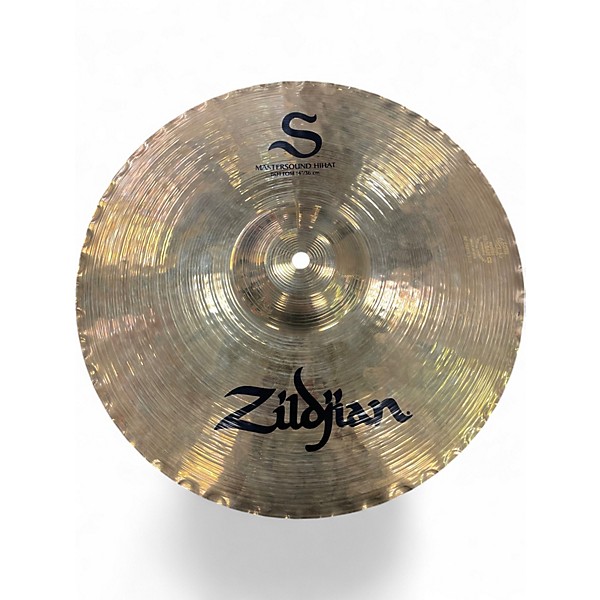 Used Zildjian 14in S Family Mastersound Hi-Hats Pair Cymbal