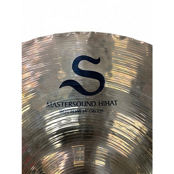 Used Zildjian 14in S Family Mastersound Hi-Hats Pair Cymbal