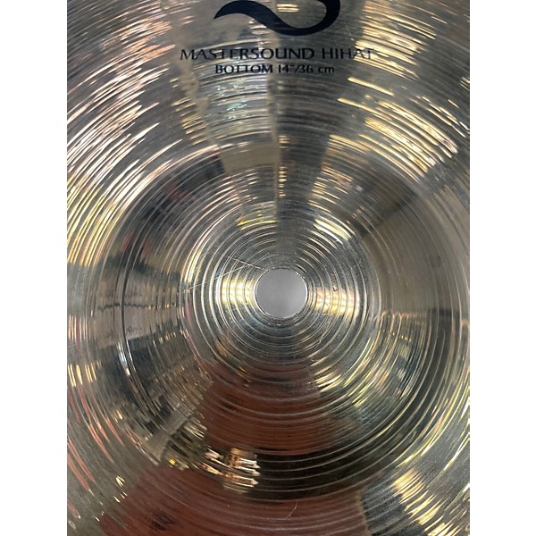 Used Zildjian 14in S Family Mastersound Hi-Hats Pair Cymbal