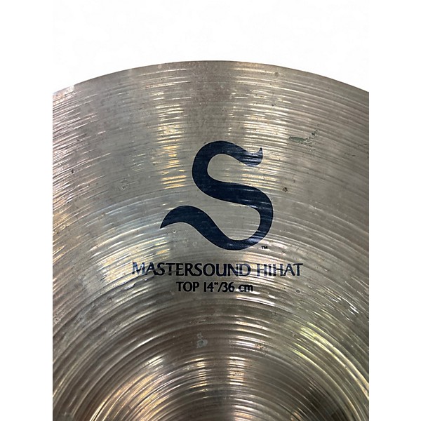 Used Zildjian 14in S Family Mastersound Hi-Hats Pair Cymbal